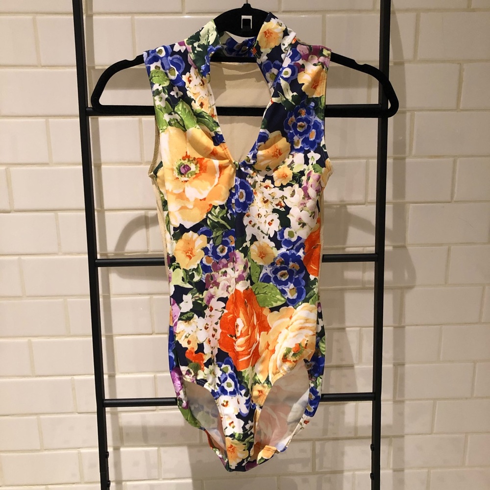 Eleve Dancewear Floral Leotard